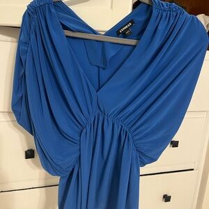 Express Vibrant Blue Dress